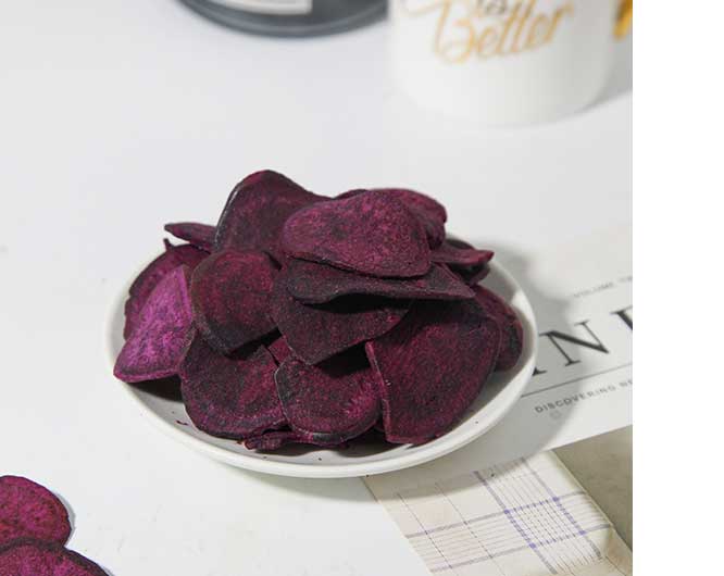 vacuum fried Purple Potato made in China