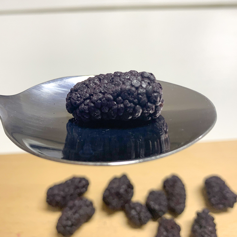 freeze dried mulberries