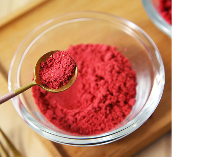 freeze dried raspberry powder made in China