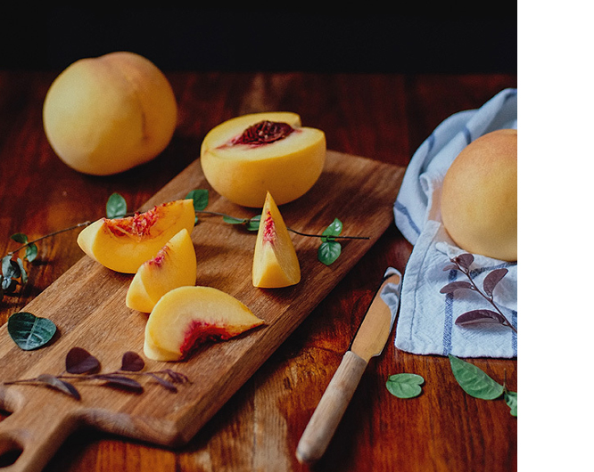 vacuum fried Yellow Peach Slice made in China