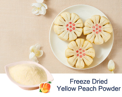 China freeze dried peach powder