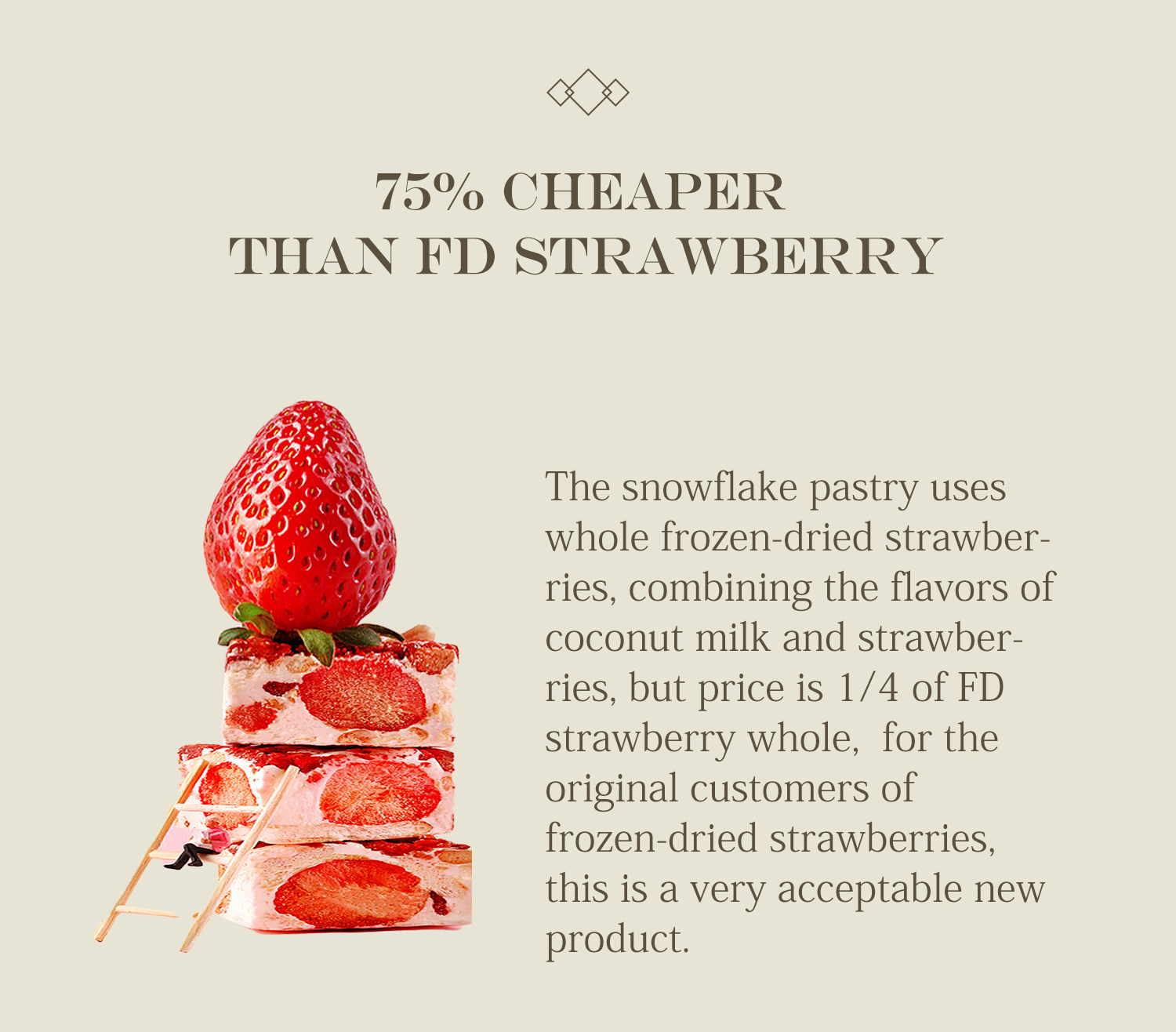snowflake crisp nougat