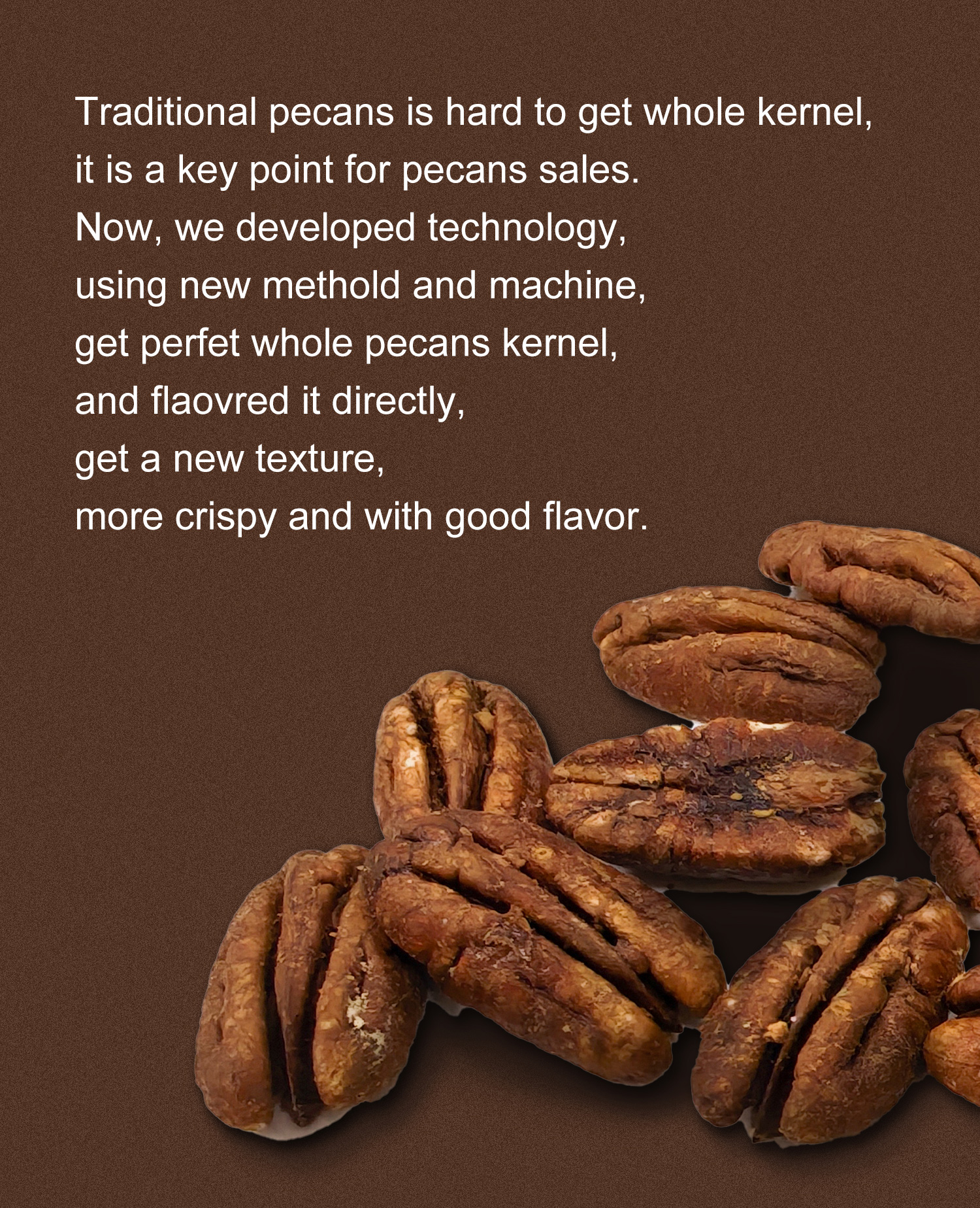 shelled pecans