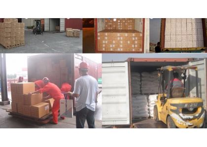 Coming up, our goods already transportation to xiamen port