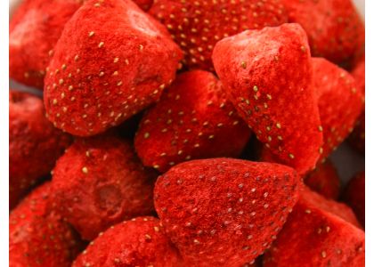 What are freeze dried strawberries 