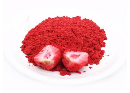 Why are freeze dried strawberries so sour