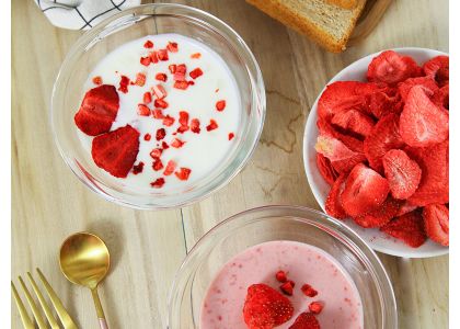 Where are freeze dried strawberries in the store