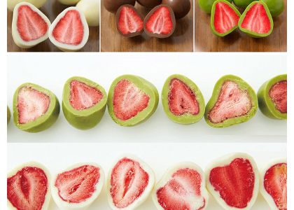 Where are freeze dried strawberries