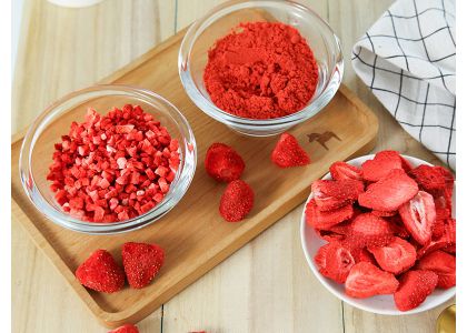 Freeze Dried Strawberries For Drinks