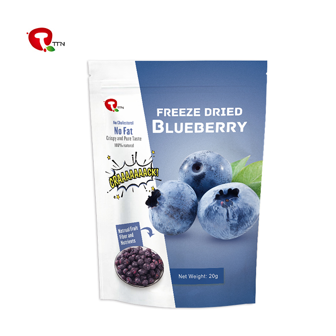 Wholesale Bulk Freeze Dried Blueberry Chips