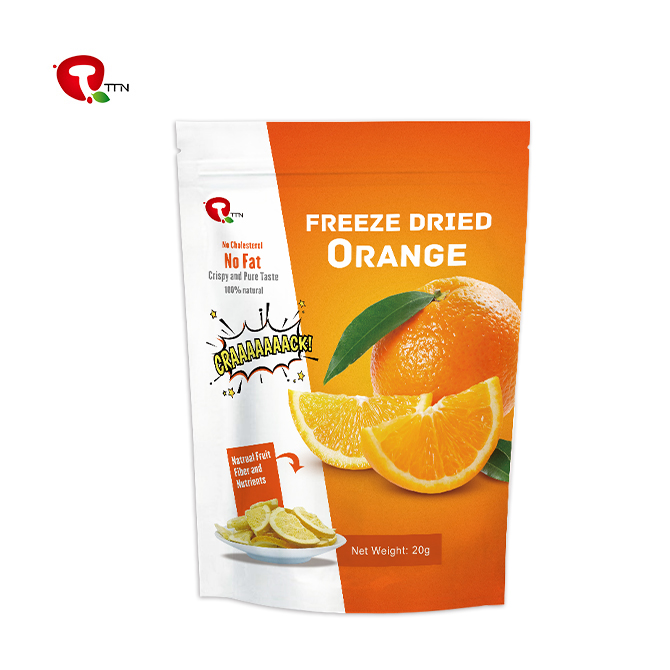 freeze drying oranges