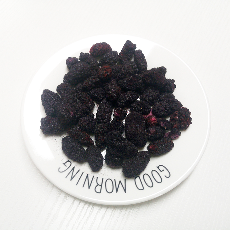 freeze dried mulberries